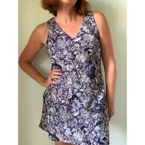 Vintage 90s All That Jazz Mini Dress Purple Whimsy Goth Fairycore Size Small